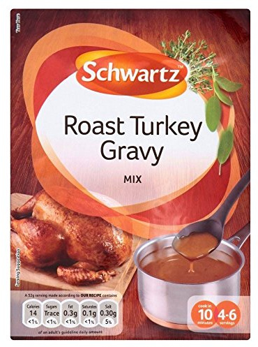 Schwartz Roast Turkey Gravy Mix (25g) - Pack of 6