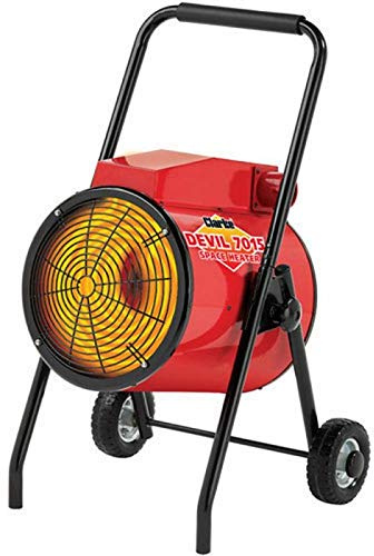 Latest Model Clarke DEVIL 7015 15KW ROUND FAN HEATER 3 Phase 400 volt 6935456