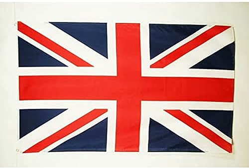 AZ FLAG Bandiera Regno Unito 180x120cm - Gran Bandiera Britannica – Inglese – UK 120 x 180 cm