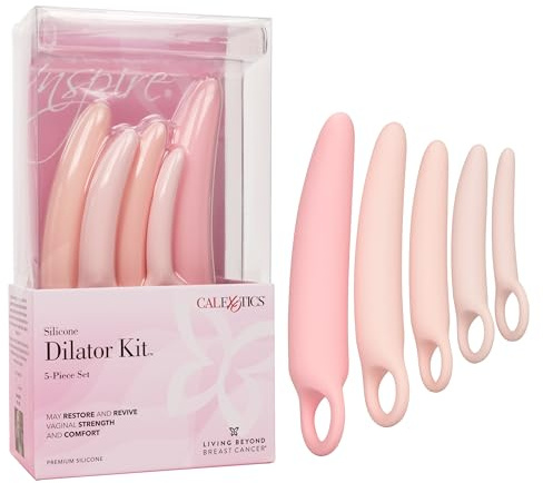 CalExotics SE-4805-05-3 Inspire Silicone Dilator Kit, Pink, 5pcs