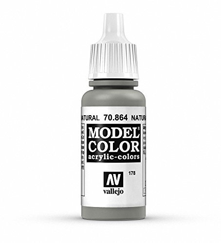 Vallejo, Model Color, Acrylfarbe, 17 ml Naturstahl Metallic