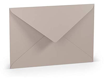 Briefumschlag Paperado taupe