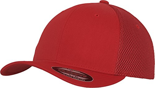 Flexfit Erwachsene Mütze Tactel Mesh, Red L/XL