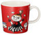 Arabia 1015562 Tasse, Porzellan, Rot, 0,3 L