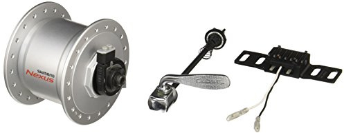 Nexus DH-C3000-3N 6 Volt/3 Watt 36 Loch Nabendynamo, Silver, 36 Loch
