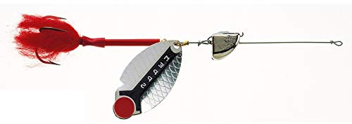 Lusox mit Puschel Silber Gr.1 Zander- & Hechtspinner