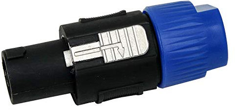 PA-Speaker Stecker Kabelstecker Boxenstecker Lautsprecher Stecker, 4-polig, verriegelbar