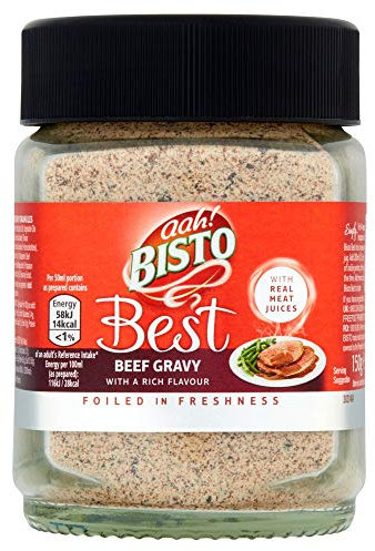 Bisto - Fond de sauce en poudre - goût boeuf - lot de 3 pots de 200 g