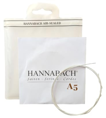 Hannabach Classical Guitar Strings Series 890 MT for 1/4 Children's Guitar Scale: 49-52 cm - A5w - 8905MT 1/4