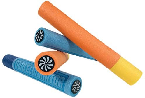 BUSDUGA 2518 Wasserspritze 4er Set aus Schaumstoff, 33cm und 6m Reichweite