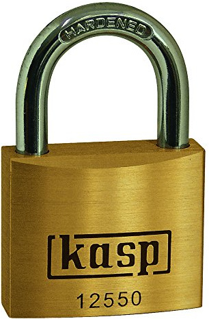 Kasp 125 Premium Brass Padlock 50mm