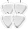 First4spares Washable Microfibre Cloth Cleaning Pads for Vax S87-T2 Red Steam Mop (Pack of 4)