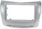 tomzz Audio 2426-005 Radioblende kompatibel mit Lancia Delta III (844) ab 2008 Silber