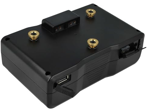 vhbw Akku kompatibel mit Anton Bauer Dionic-Serie | Videokamera Camcorder (10400 mAh, 14,8 V, Li-Ion) mit USB