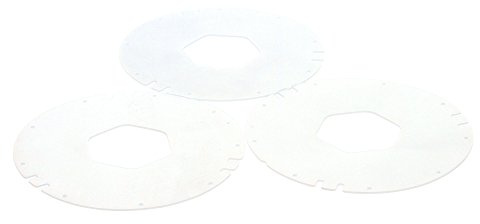 San Jamar XC2422S Gasket for San Jamar 2410C, C2410C, and C241OC18 In-Counter Cup Dispensers, Small (Pack of 3)
