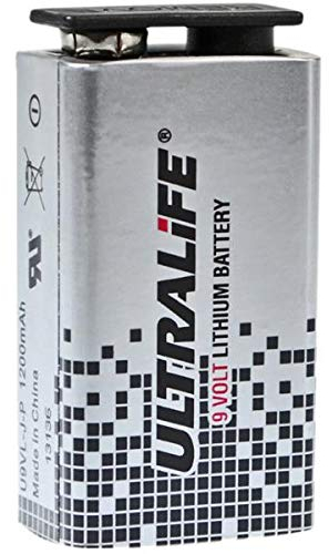 Ultralife U9VL Batterie au lithium 9 V 6AM6 9,0 V 1200 mAh