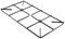 SPARES2GO Flat Gas Hob Pan Support Stand for Cannon Oven Cookers (455mm x 220mm, Small)