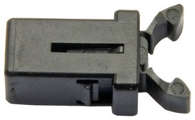 Anixter Bin Catch Latch - Black Plastic - Contemporary Style - Compatible with Brabantia Touch Top Bins 3L - 50L
