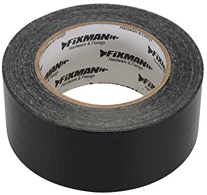 Fixman 190160 Super Heavy Duty Duct Tape 50 mm x 50m Black