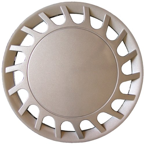 FARAD 1-204/14 Set 4 Universal Radkappen, 14 Zoll - 4-er Set, white