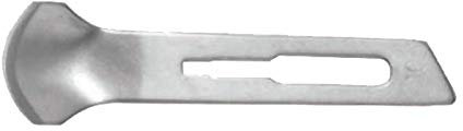 Lame Sgorbie Sterili Inox - misura 10 mm - Scatola 12 pz.