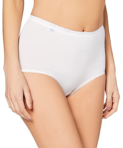Sloggi Womens Basic+ Cotton Rich Maxi Brief 1,2 or 3 Pack Black, White or Skin