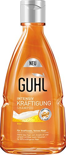 Guhl Intensiv Kräftigung Shampoo mit Bier, 6er Pack (6 x 1 Stück)