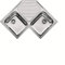 FRANKE Lavello PNX621-E 2 Vasche Gocciolatoio ad Angolo Dimensioni 83 x 83 cm Colore Inox Satinato Serie Angolo