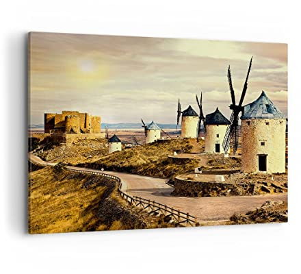 ARTTOR Leinwandbild 100x70cm Wandbild Architektur Reisen - 2729