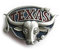 eeddoo® Gürtelschnalle - Texas Bull (Buckle für Wechselgürtel für Damen und Herren | Belt Frauen Männer Oldschool Rockabilly Metall Gothic Wave Rock Biker Western Trucker Casino Skull)