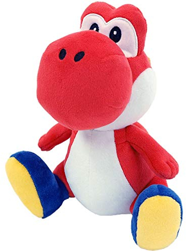 Little Buddy 1389 Star Collection Red Yoshi Plüsch, 17,8 cm, Super Mario Brothers, 15,2 cm