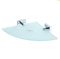Regal, Tablet-Ecke Beta Glas 25,5 cm x 25,5 cm x 5,5 cm