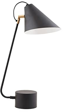 House Doctor Tischlampe Club, schwarz/weiß, Cl0802, 20 x 20 cm