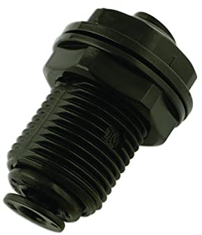 Connect 31098 Push-Fit Bulkhead Union 6mm 5pc