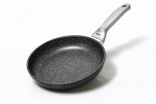 RISOLI' | GRANITO, Padella Antiaderente per Induzione e Gas Ø28cm, Alto Spessore, in Alluminio Fuso e Rivestimento in Granito, Made in Italy