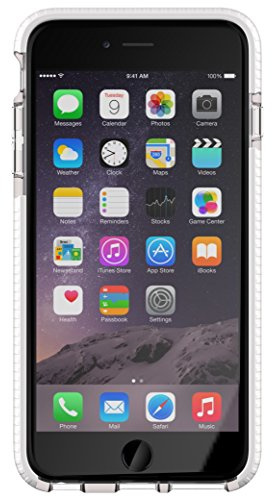 Tech21 Evo Mesh Sport Case for iPhone 6+/6s+ Clear/White