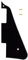 Gibson Gear PRPG-020 Pickguard Les Paul Custom, schwarz (5 ply)