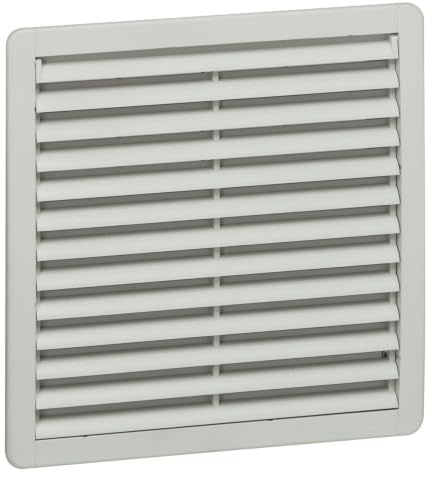 Legrand 034850 Ventilateur avec Ouïe Plastique Débit 40m³/h avec Filtre et 160m³/h Soufflage Libre, IP54 IK08, Gris