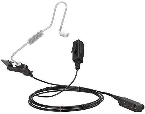 LIFE IS SIMPLE Security Headset für Sepura STP8000/9000 (Tetra) in Schwarz