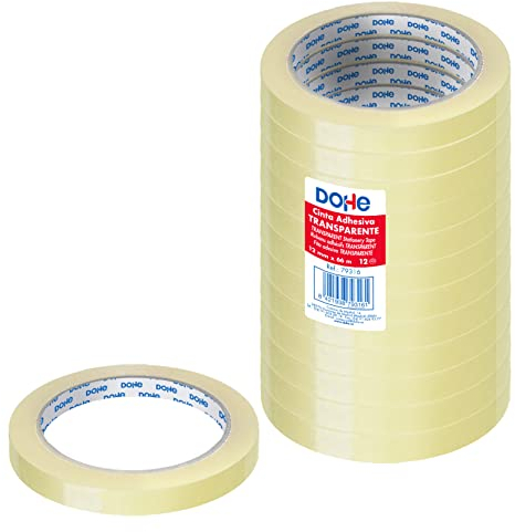 MTL – Pack von 12 Bänder selbstklebend 12 mm x 66 m