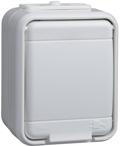 Elso 445004 16A AquaTop reinweiß Steckdose STK ATO rw