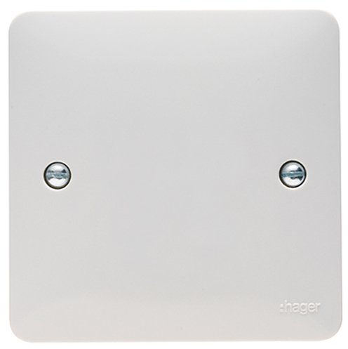 Hager Single Blanking Plate