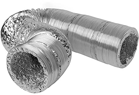 Alu-Flexschlauch 165 mm / 10m Flexrohr Lüftungsrohr Abluft AKF Rohrlüfter Grow