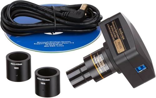 AmScope MU503 5MP USB3.0 Echtzeit-Live-Videomikroskop-Digitalkamera