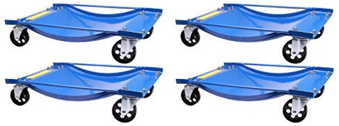 4 Chariots de manutention pour Voiture Chariot de Visite 450kg