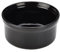 Royal Genware ramequins ramequins de service en porcelaine Noir – Lot de 6–9.5 cm
