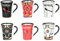 Table Passion - Coffret de 6 tasses à café Color 12,5 cl assorties