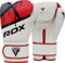 RDX Maya Leder Handschuhe Boxen Boxsack Sparring Training Handschuhe Muay Thai Kick Boxing, rot, 10oz