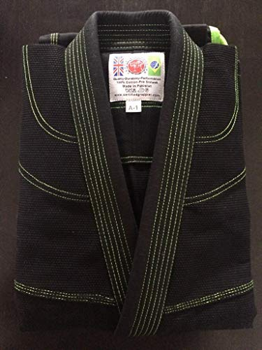 Certified Grappler BJJ Gi - BNIB (A3), color negro