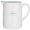 Premier Housewares Water Jug Dolomite Juice Pitcher / Milk Jug 1.56 L White / Blue Fridge Water Jugs 18 x 20 x 13